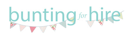 Cotton Bunting Hire